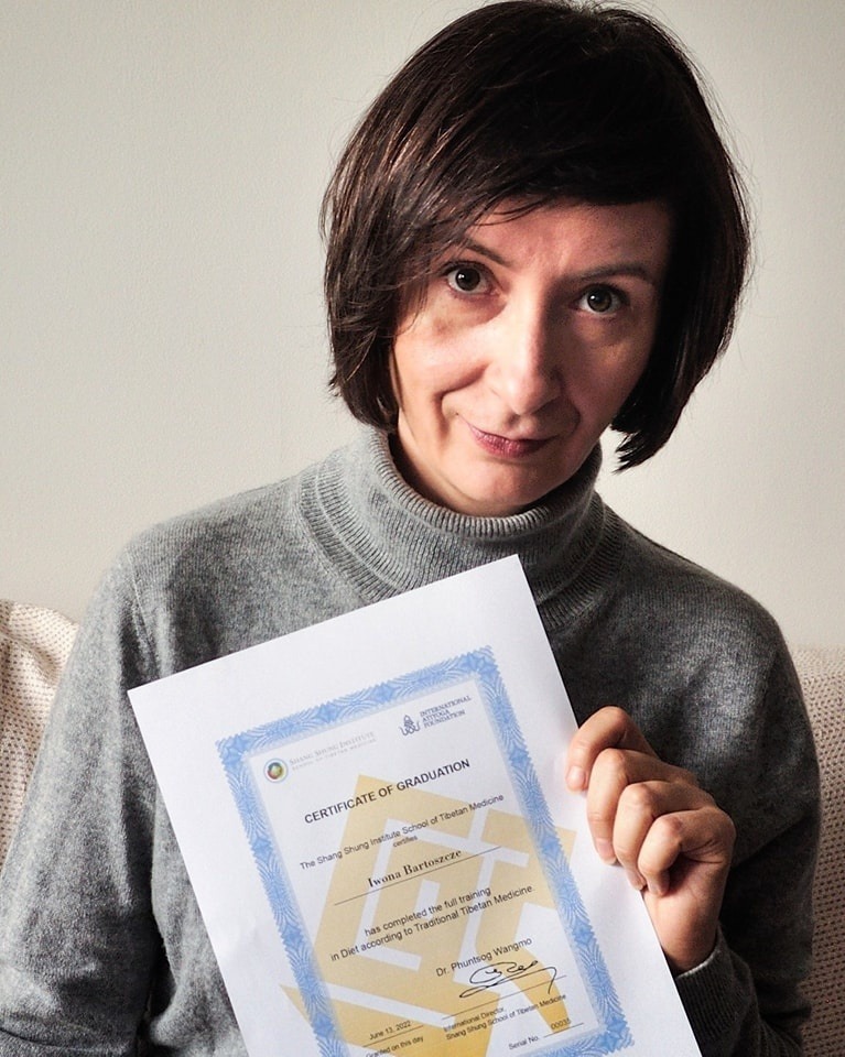 Iwona Bartoszcze dietetyka medycyny tybetańskiej bycwrownowadze.pl Być w równowadze